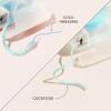 CocoPlush Floss Threaders by Cocolab, Expanding Woven Floss with Built-in Threader for Braces, Implants and Bridges, Coconut Oil Infused, Mint Scent, 30 Count, 1 Pack(30 Foot (Pack of 1))