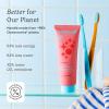 Cocolab Cocobrush Ultra Soft Toothbrush, Compact Head Bristles for Teeth Cleaning, Sensitive Gums Oral Care, Manual Toothbrush for Adults and Kids, Limoncello Yellow(Cherry Blossom)