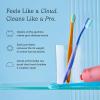 Cocolab Cocobrush Ultra Soft Toothbrush, Compact Head Bristles for Teeth Cleaning, Sensitive Gums Oral Care, Manual Toothbrush for Adults and Kids, Limoncello Yellow(Cherry Blossom)