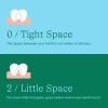 Cocolab Great Gums Brush, Soft Interdental Brushes for Tight Spaces Between Teeth, Dental Floss Picks for Effective Teeth Cleaning and Oral Care, Suitable for Braces, Size 0, 25 Count(2)