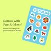 Cocolab Kids Reflosser for Ages 5 & Under, Reusable BPA-Free Flosser for Children with Sticker Pack, Dentist-Designed Eco-Friendly Floss Holder for Healthy Teeth (Floss Not Included)