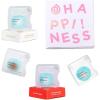 Cocofloss Woven Dental Floss, Dentist-Designed Oral Care, Waxed, Vegan, Kid-Friendly, with Coconut Oil, 4-Pack of Mint, Coconut, Orange, Strawberry (33 yard Each)(Chocolate  Vanilla  Cake  Peppermint)
